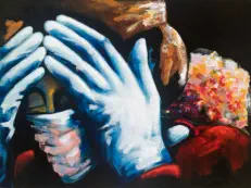 Will I Return Home?, Oil on Canvas, 90x120cm, $1500