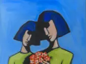Sharing Flowers SOLD